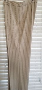 Striped dress pants